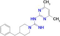 4-benzyl-N-(4,6-dimethylpyrimidin-2-yl)piperidine-1-carboximidamide