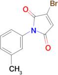3-bromo-1-(3-methylphenyl)-1H-pyrrole-2,5-dione