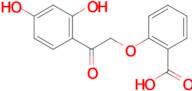 2-[2-(2,4-dihydroxyphenyl)-2-oxoethoxy]benzoic acid