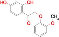 1-(2,4-dihydroxyphenyl)-2-(2-methoxyphenoxy)ethanone