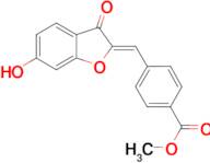 methyl 4-[(Z)-(6-hydroxy-3-oxo-1-benzofuran-2(3H)-ylidene)methyl]benzoate