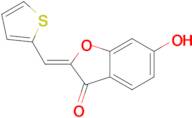 (2Z)-6-hydroxy-2-(2-thienylmethylene)-1-benzofuran-3(2H)-one