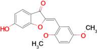 (2Z)-2-(2,5-dimethoxybenzylidene)-6-hydroxy-1-benzofuran-3(2H)-one