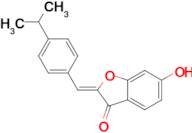 (2Z)-6-hydroxy-2-(4-isopropylbenzylidene)-1-benzofuran-3(2H)-one