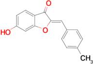 (2Z)-6-hydroxy-2-(4-methylbenzylidene)-1-benzofuran-3(2H)-one