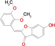 (2Z)-2-(2,3-dimethoxybenzylidene)-6-hydroxy-1-benzofuran-3(2H)-one