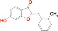 (2Z)-6-hydroxy-2-(2-methylbenzylidene)-1-benzofuran-3(2H)-one