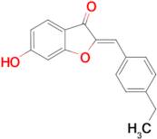 (2Z)-2-(4-ethylbenzylidene)-6-hydroxy-1-benzofuran-3(2H)-one