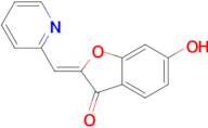 (2Z)-6-hydroxy-2-(pyridin-2-ylmethylene)-1-benzofuran-3(2H)-one