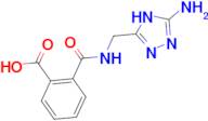 2-({[(5-amino-1H-1,2,4-triazol-3-yl)methyl]amino}carbonyl)benzoic acid