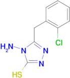 4-amino-5-(2-chlorobenzyl)-4H-1,2,4-triazole-3-thiol