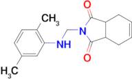2-{[(2,5-dimethylphenyl)amino]methyl}-3a,4,7,7a-tetrahydro-1H-isoindole-1,3(2H)-dione