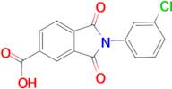 2-(3-chlorophenyl)-1,3-dioxoisoindoline-5-carboxylic acid
