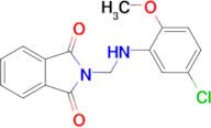 2-{[(5-chloro-2-methoxyphenyl)amino]methyl}-1H-isoindole-1,3(2H)-dione