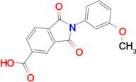 2-(3-methoxyphenyl)-1,3-dioxoisoindoline-5-carboxylic acid