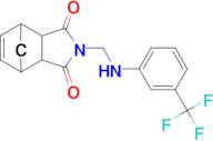 2-({[3-(trifluoromethyl)phenyl]amino}methyl)-3a,4,7,7a-tetrahydro-1H-4,7-methanoisoindole-1,3-dione