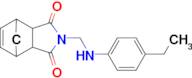 2-{[(4-ethylphenyl)amino]methyl}-3a,4,7,7a-tetrahydro-1H-4,7-methanoisoindole-1,3-dione