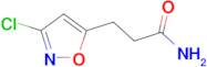 3-(3-chloroisoxazol-5-yl)propanamide