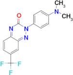 2-[4-(dimethylamino)phenyl]-7-(trifluoromethyl)-1,2,4-benzotriazin-3(2H)-one