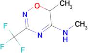 N,6-dimethyl-3-(trifluoromethyl)-6H-1,2,4-oxadiazin-5-amine