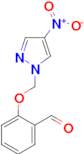 2-[(4-nitro-1H-pyrazol-1-yl)methoxy]benzaldehyde