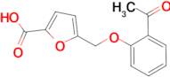 5-[(2-acetylphenoxy)methyl]-2-furoic acid