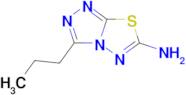 3-propyl[1,2,4]triazolo[3,4-b][1,3,4]thiadiazol-6-amine