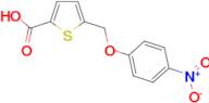 5-[(4-nitrophenoxy)methyl]thiophene-2-carboxylic acid