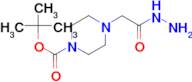 tert-butyl 4-(2-hydrazino-2-oxoethyl)piperazine-1-carboxylate