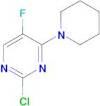 2-chloro-5-fluoro-4-piperidin-1-ylpyrimidine