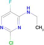 2-chloro-N-ethyl-5-fluoropyrimidin-4-amine