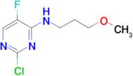 2-chloro-5-fluoro-N-(3-methoxypropyl)pyrimidin-4-amine