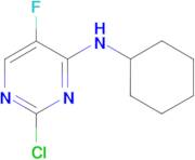 2-chloro-N-cyclohexyl-5-fluoropyrimidin-4-amine
