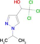 2,2,2-trichloro-1-(1-isopropyl-1H-pyrazol-4-yl)ethanol