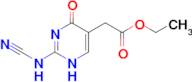 ethyl [2-(cyanoamino)-4-hydroxypyrimidin-5-yl]acetate