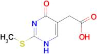 [4-hydroxy-2-(methylthio)pyrimidin-5-yl]acetic acid