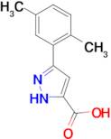 3-(2,5-dimethylphenyl)-1H-pyrazole-5-carboxylic acid