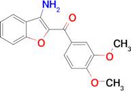 (3-amino-1-benzofuran-2-yl)(3,4-dimethoxyphenyl)methanone