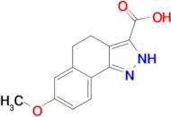 7-methoxy-4,5-dihydro-1H-benzo[g]indazole-3-carboxylic acid