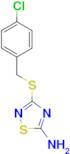 3-[(4-chlorobenzyl)thio]-1,2,4-thiadiazol-5-amine