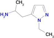 [2-(1-ethyl-1H-pyrazol-5-yl)-1-methylethyl]amine