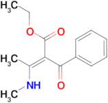 ethyl (2E)-2-benzoyl-3-(methylamino)but-2-enoate