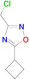 3-(chloromethyl)-5-cyclobutyl-1,2,4-oxadiazole