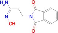 (1E)-3-(1,3-dioxo-1,3-dihydro-2H-isoindol-2-yl)-N'-hydroxypropanimidamide