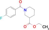 ethyl 1-(4-fluorobenzoyl)piperidine-3-carboxylate