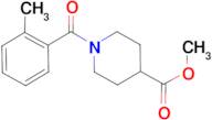 methyl 1-(2-methylbenzoyl)piperidine-4-carboxylate