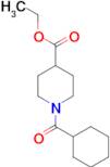 ethyl 1-(cyclohexylcarbonyl)piperidine-4-carboxylate