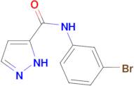 N-(3-bromophenyl)-1H-pyrazole-3-carboxamide