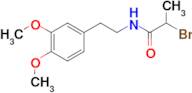 2-bromo-N-[2-(3,4-dimethoxyphenyl)ethyl]propanamide