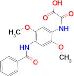 {[4-(benzoylamino)-2,5-dimethoxyphenyl]amino}(oxo)acetic acid